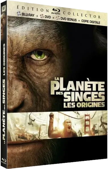La Planète des singes : Les Origines, Steelbook 1 sur 4