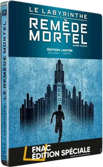 Le Labyrinthe : Le Remède mortel, Steelbook