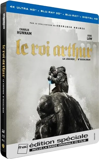 Le Roi Arthur : La Légende d'Excalibur, Steelbook