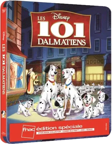 Les 101 Dalmatiens, le steelbook