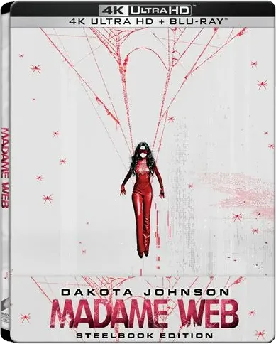 Madame Web, le steelbook