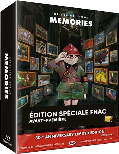 Memories, Steelbook 1 sur 2