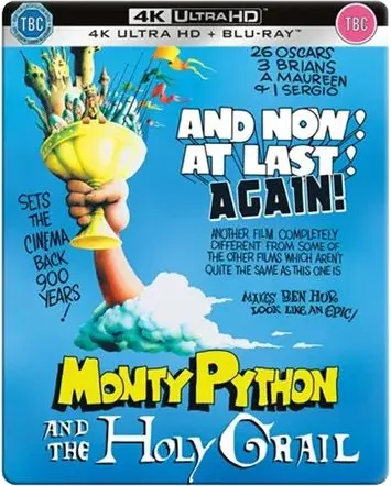 Monty Python : Sacré Graal !, Steelbook 2 sur 2