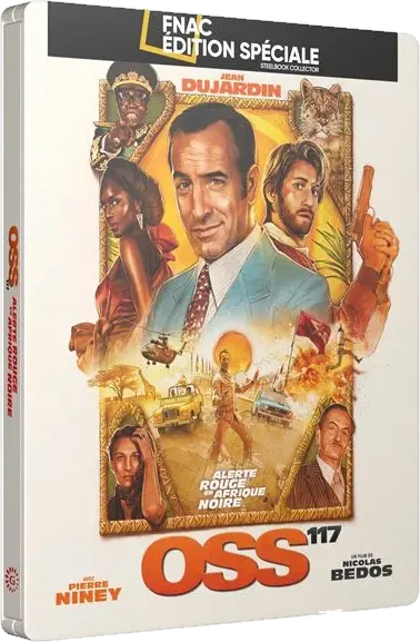 OSS 117 : Alerte rouge en Afrique noire, le steelbook