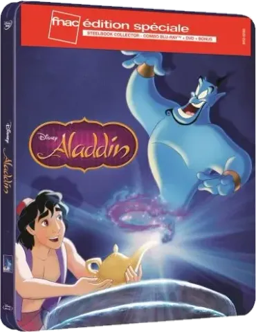 Aladdin, 2 steelbooks
