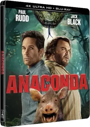 Anaconda, 2 steelbooks