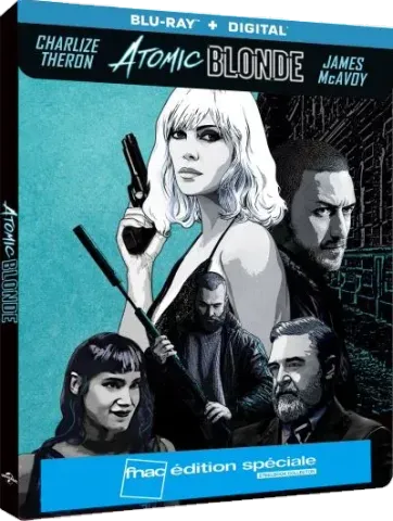 Atomic Blonde, 3 steelbooks