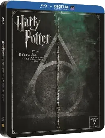 Harry Potter et les Reliques de la Mort : partie 2, 8 steelbooks
