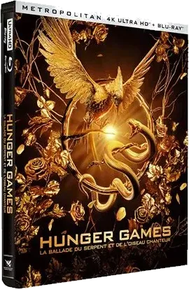 Hunger Games : La Ballade du serpent et de l'oiseau chanteur, 3 steelbooks
