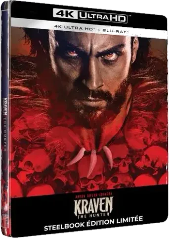 Kraven le chasseur, 3 steelbooks