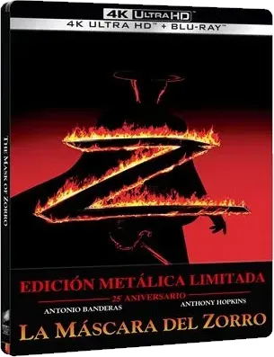Le Masque de Zorro, 2 steelbooks