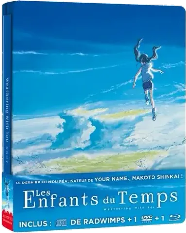 Les Enfants du temps, 2 steelbooks