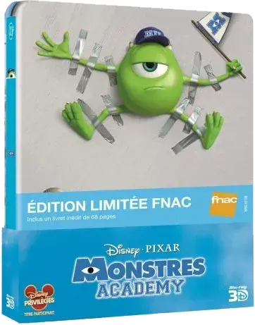 Monstres Academy, 2 steelbooks