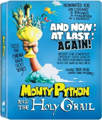 Monty Python : Sacré Graal !, 2 steelbooks