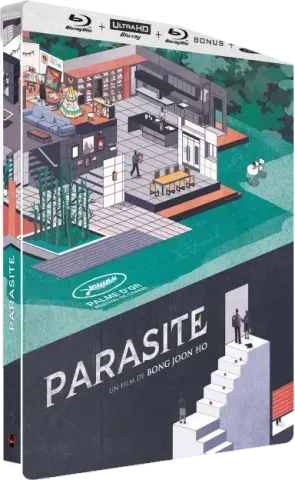 Parasite, 3 steelbooks