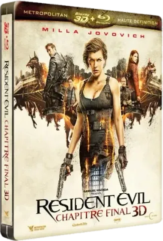 Resident Evil: Chapitre Final, steelbook n° 1