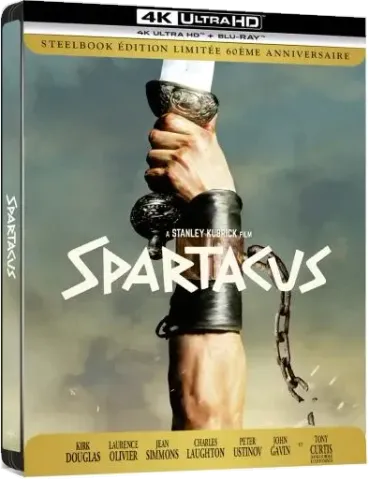 Spartacus, 2 steelbooks
