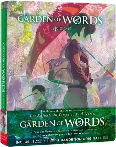 The Garden of Words, 2 éditions
