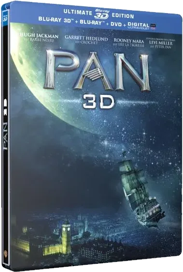 Pan, le steelbook