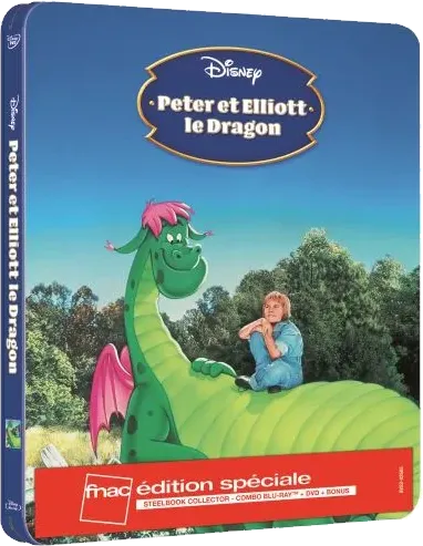 Peter et Elliott le dragon, le steelbook