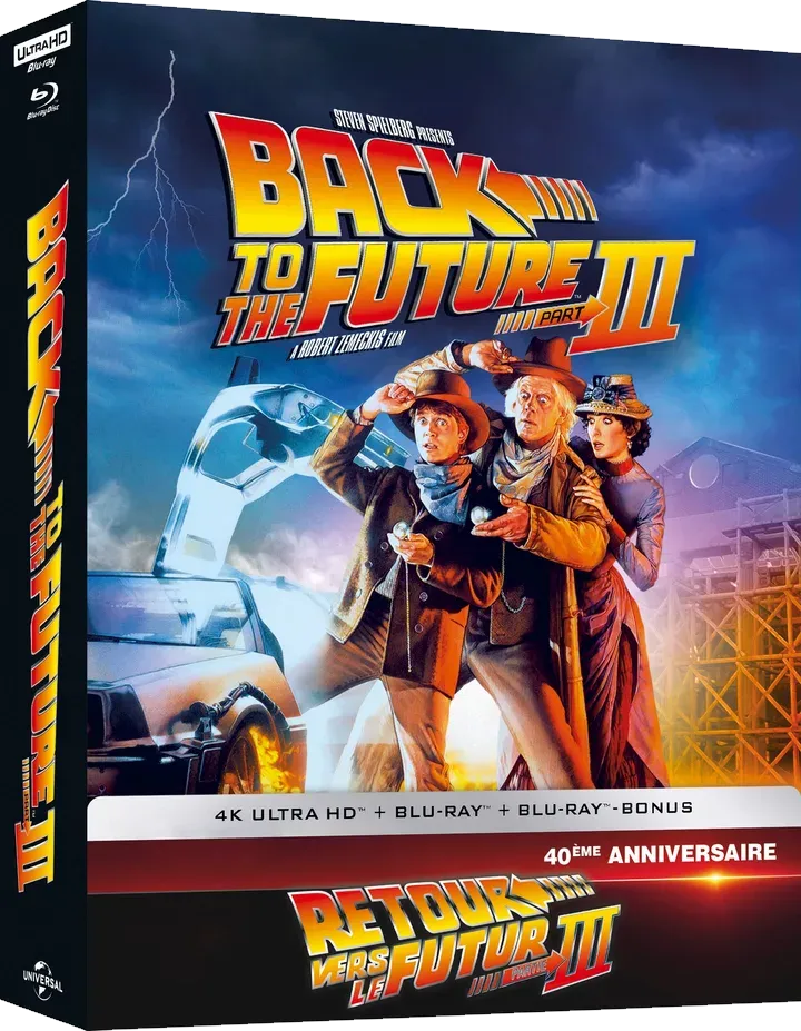 Retour vers le futur 3, Steelbook 1 sur 12