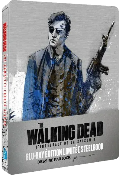saison 4 de The Walking Dead, le steelbook