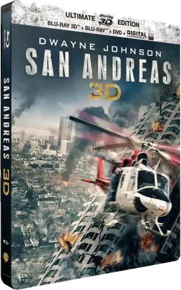San Andreas, le steelbook