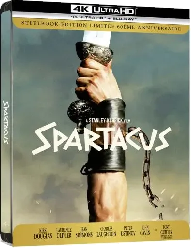 Spartacus, le steelbook