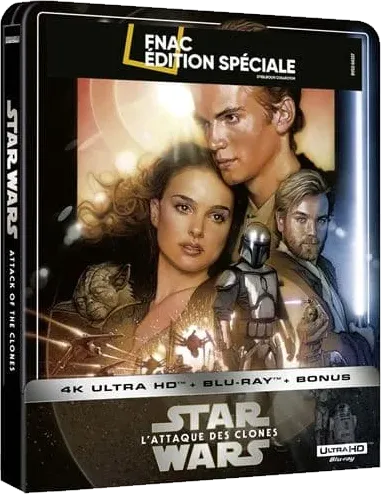 Star Wars, épisode II : L’Attaque des clones, le steelbook