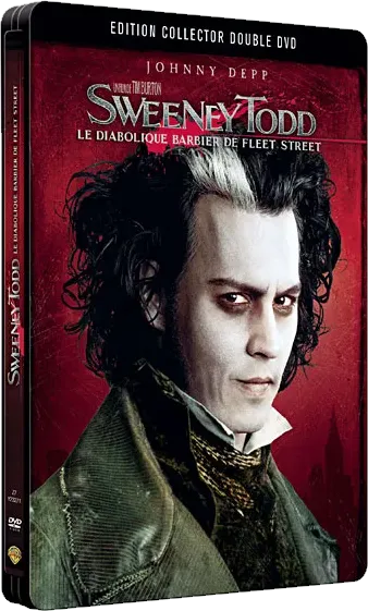 Sweeney Todd : Le Diabolique Barbier de Fleet Street, le steelbook