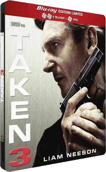 Taken 3, le steelbook