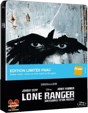 The Lone Ranger, le steelbook