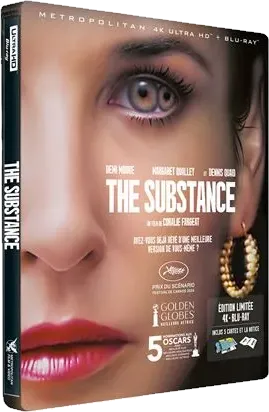 The Substance, le steelbook