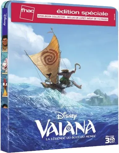 Vaiana : La Légende du bout du monde, Steelbook 1 sur 2